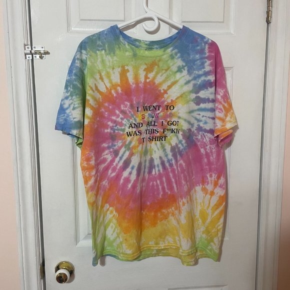 Travis scott astro world tie die tour shirt! - Picture 2 of 16